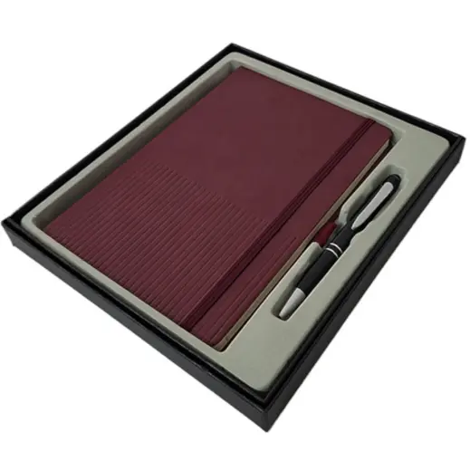 Prestige Lined Gift Set Burgundy